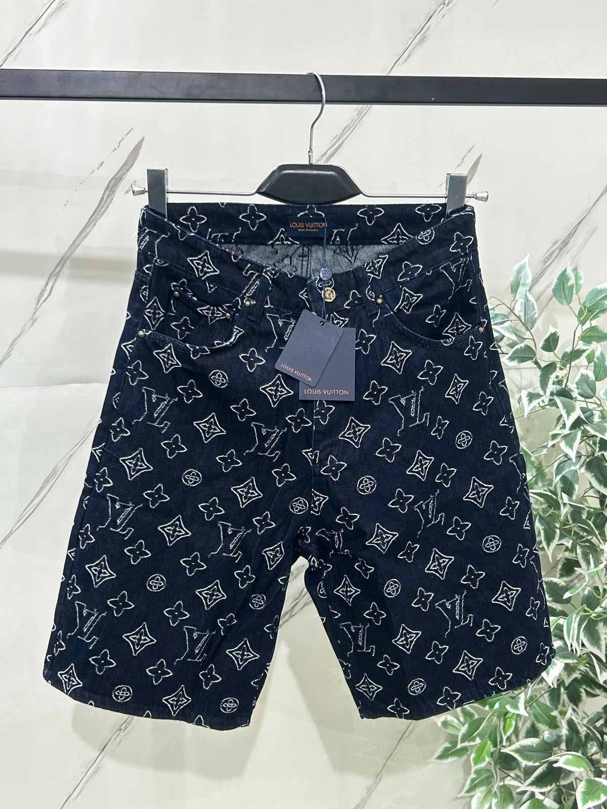 Bermuda Jeans Lv Multilogo