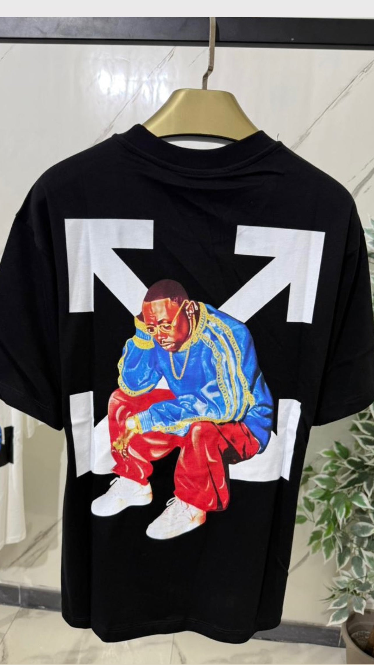 T-Shirt Off-White Rapper