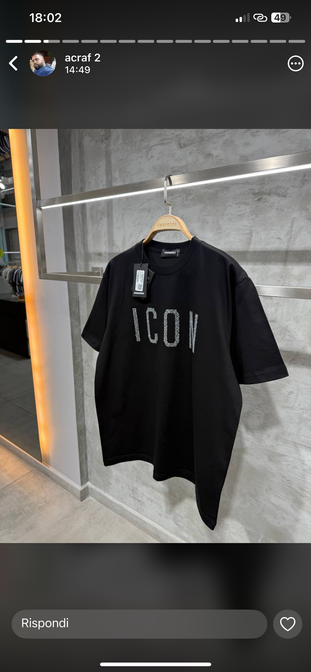 T-Shirt Dsquared Icon