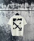 T-Shirt Off-White Fumè