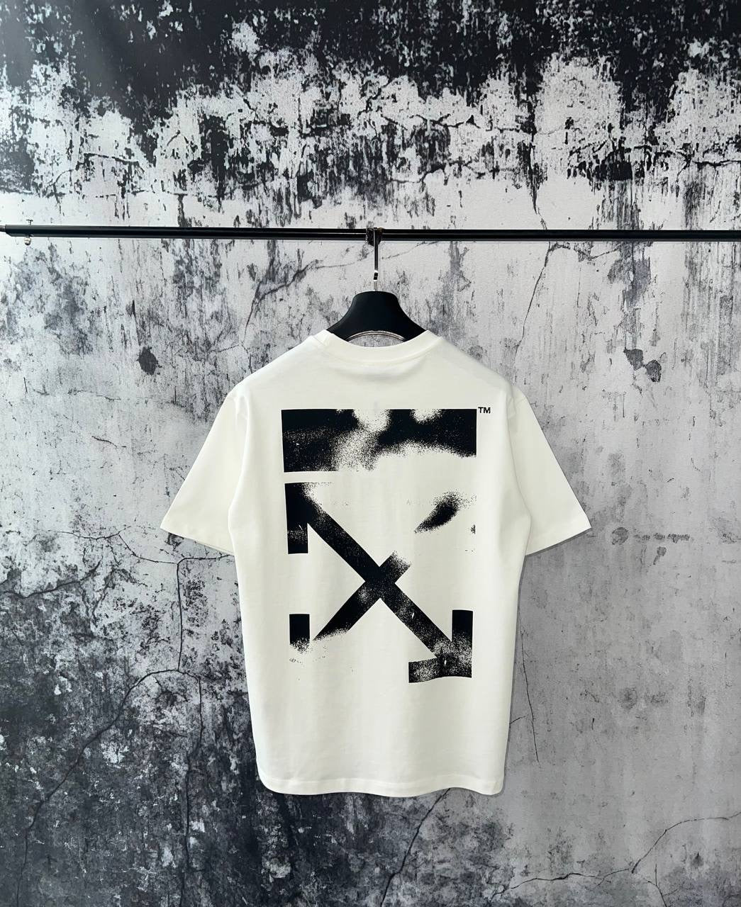 T-Shirt Off-White Fumè