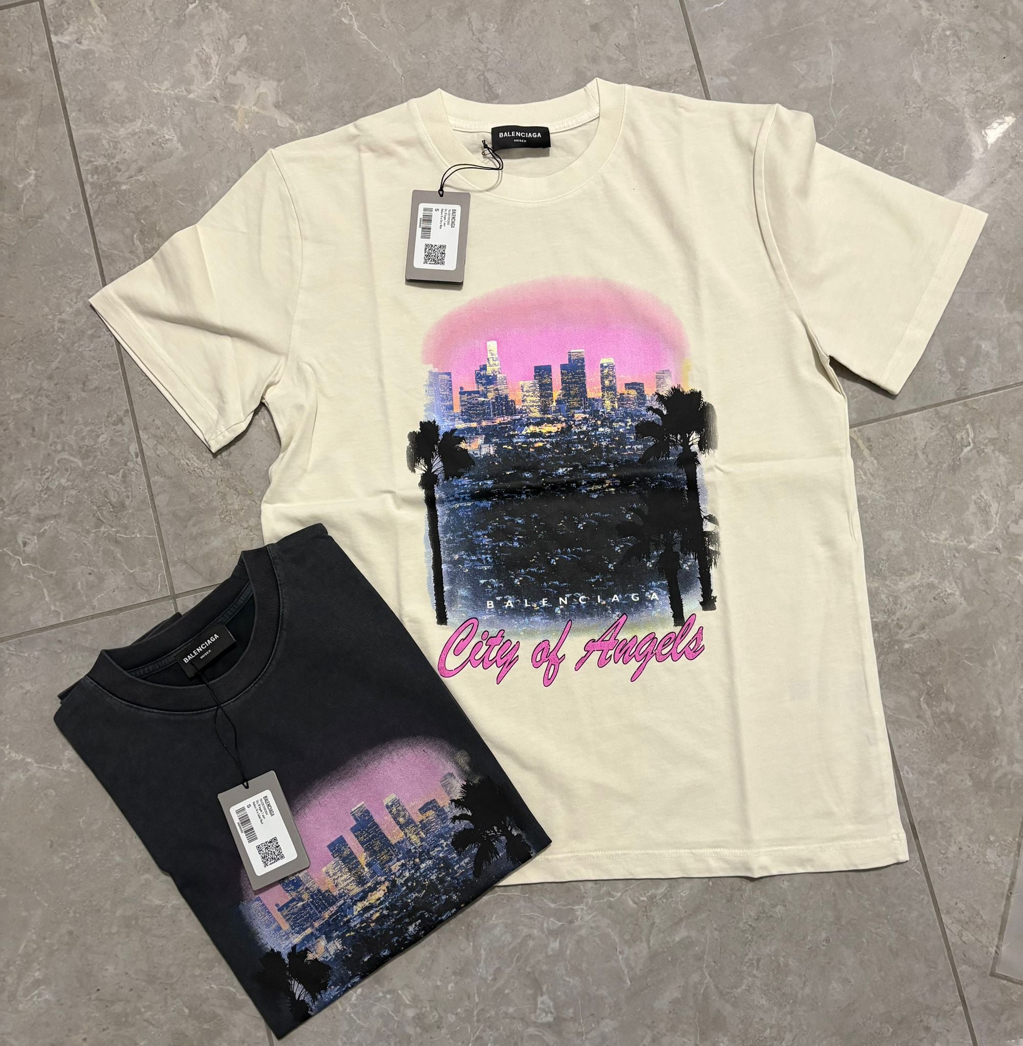 T-shirt Balenciaga City Of Angels