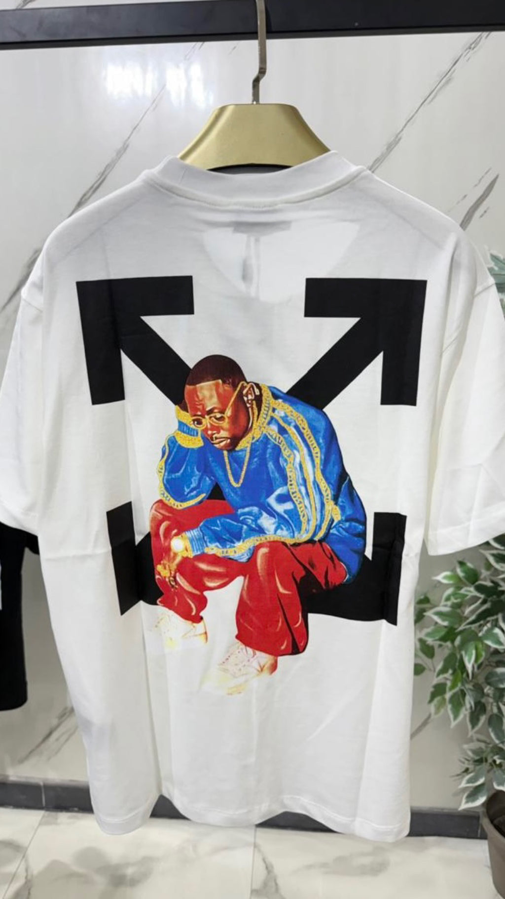 T-Shirt Off-White Rapper