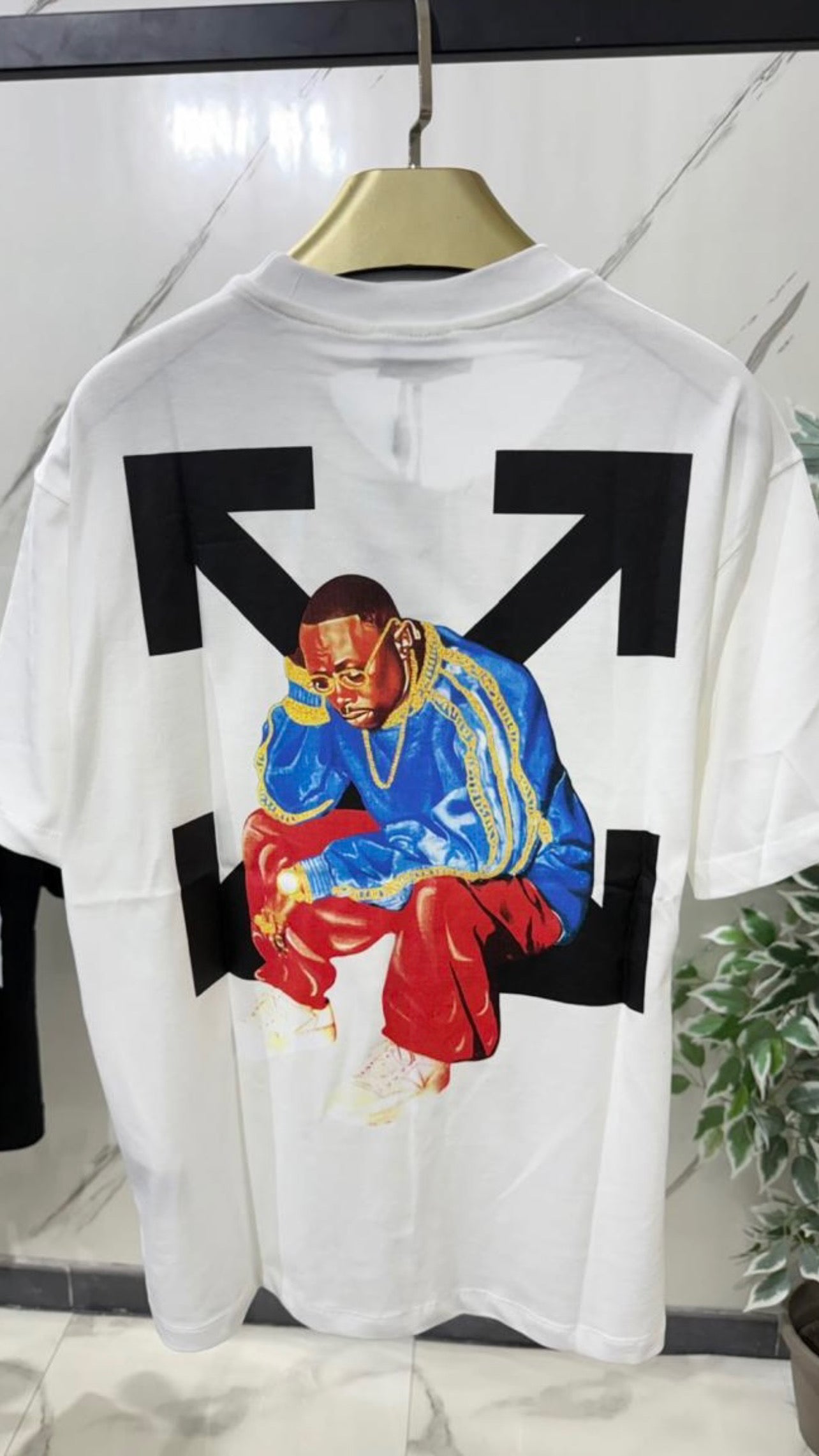 T-Shirt Off-White Rapper