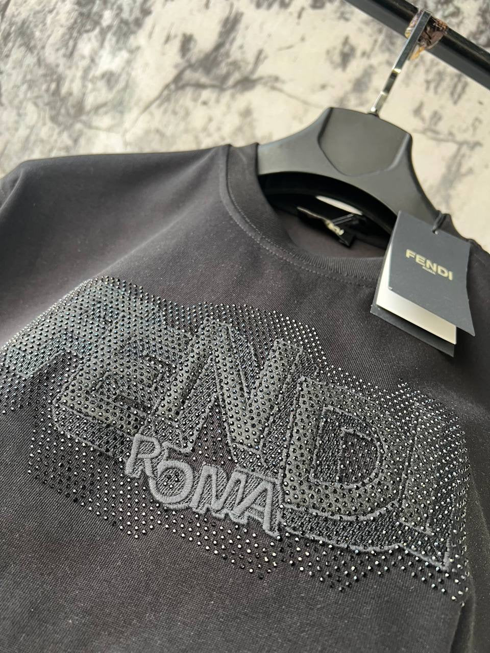 T-Shirt Fendi Brillantini