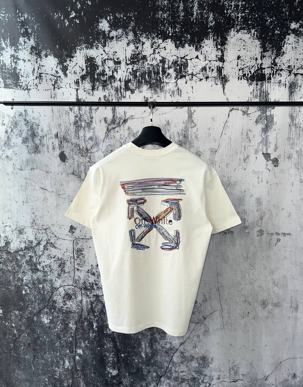 T-Shirt Off-White Electric