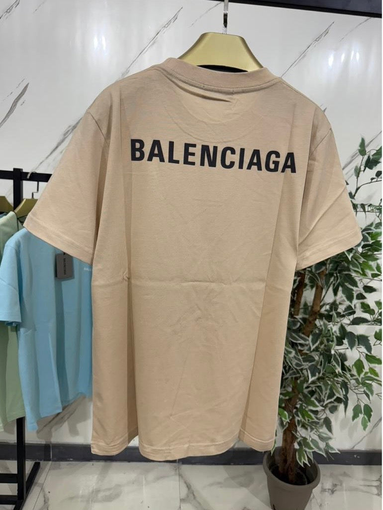 T-Shirt Balenciaga Classica Beige