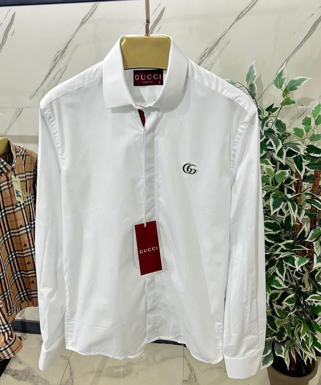 Camicia Gucci mini logo
