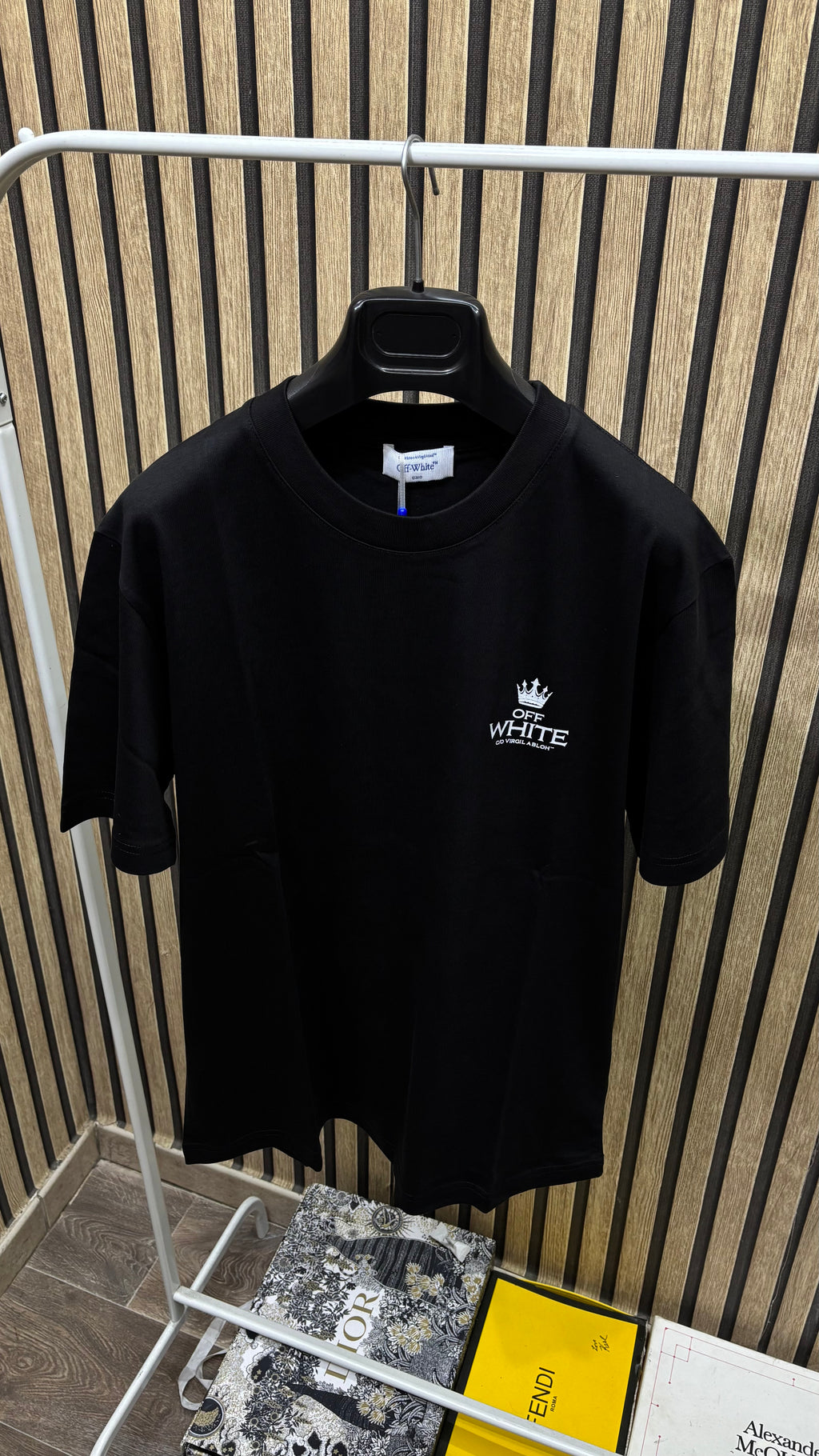 T-Shirt Off-White Barber