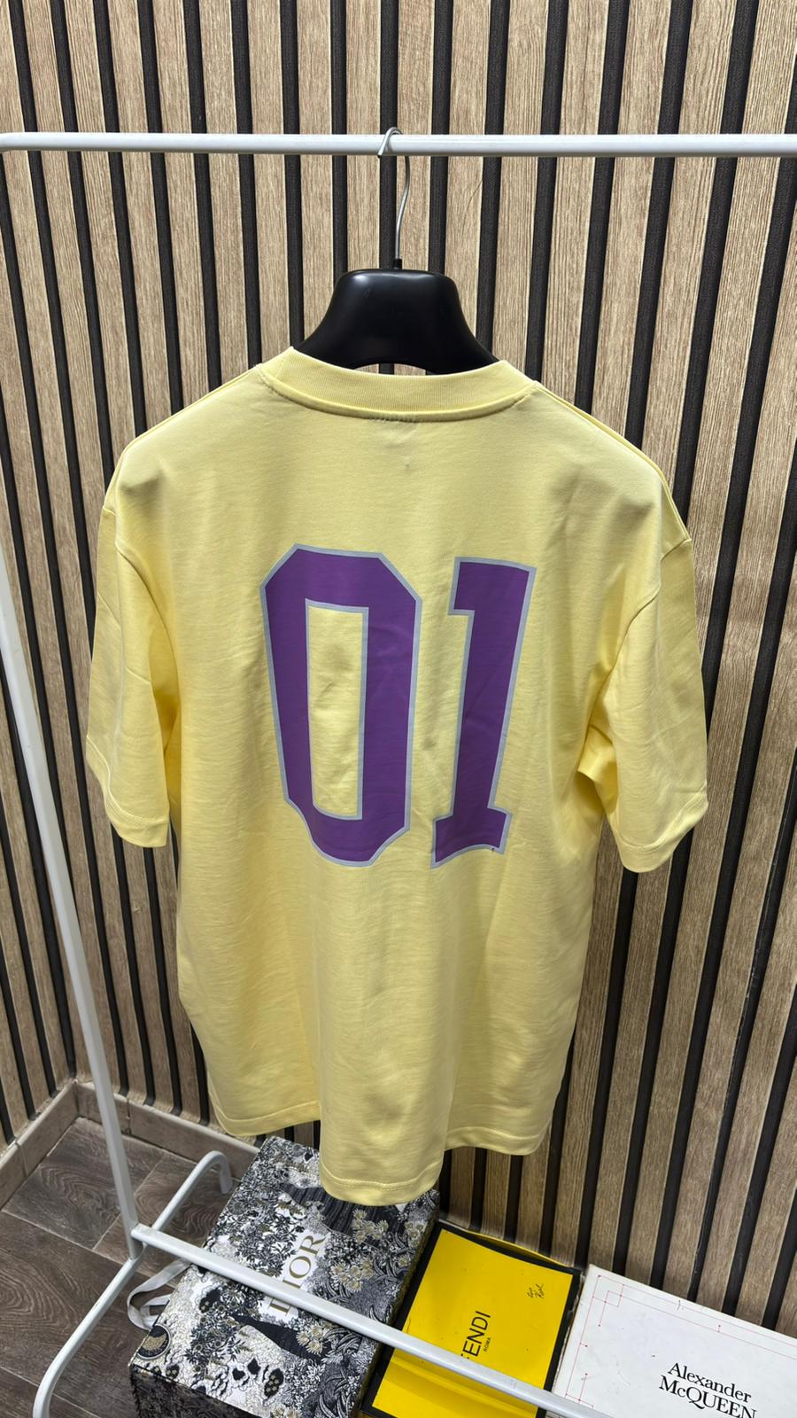 T-shirt Balenciaga 01 Gialla